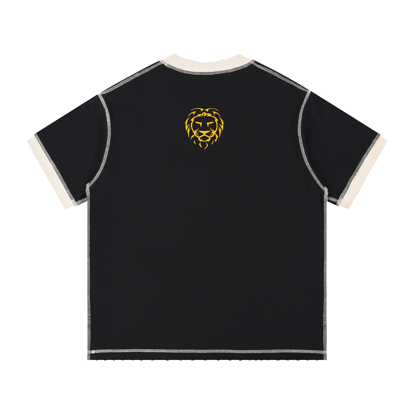 Contrast-Stitched Cotton T-Shirt