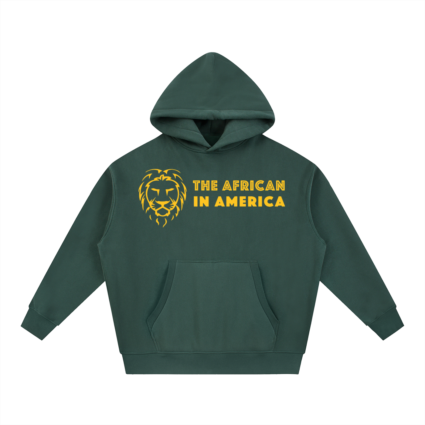 Unisex Oversized Fleece Hoodie 345GSM – Premium Boxy Streetwear Sweatshirt