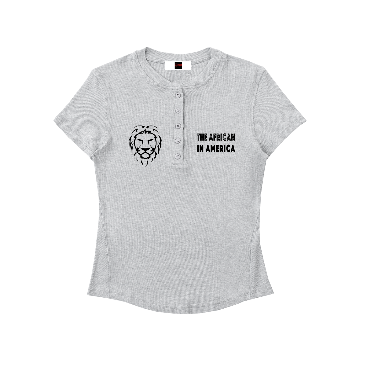 Modal Bodycon Henley Shirt