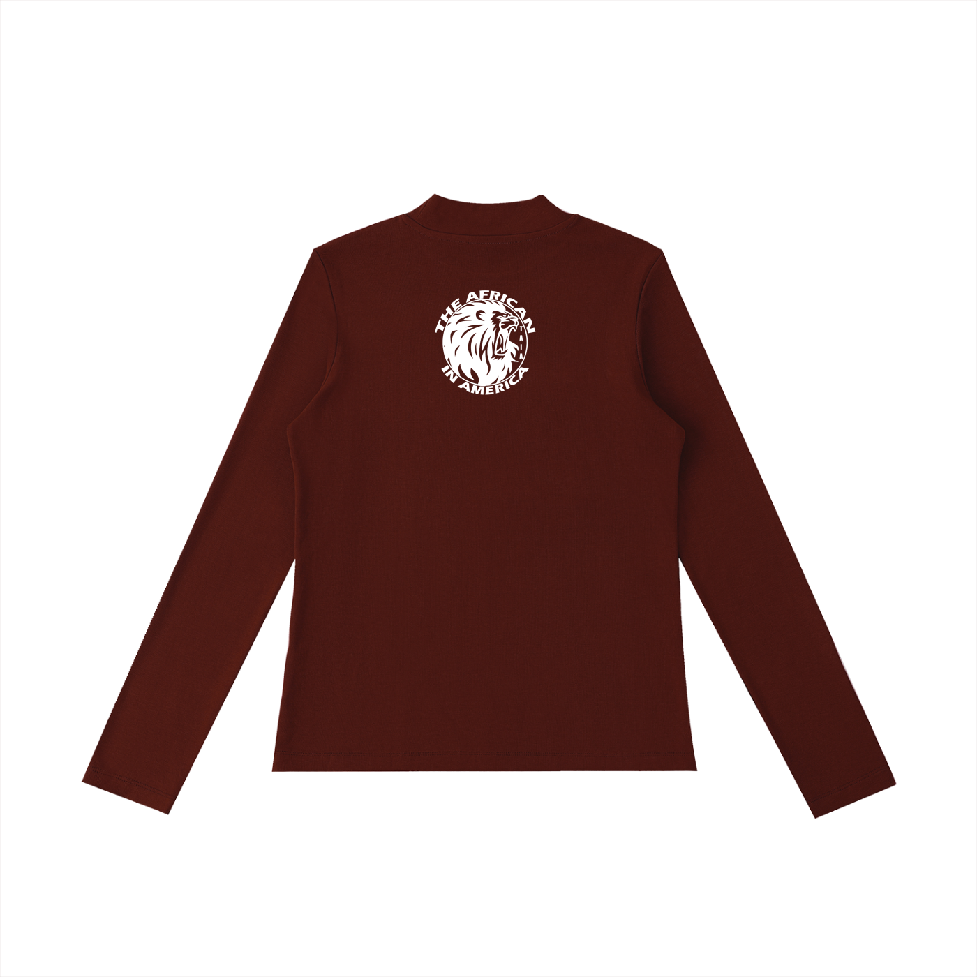 Women’s Slim Fit Mock Neck Long Sleeve Stretch Top