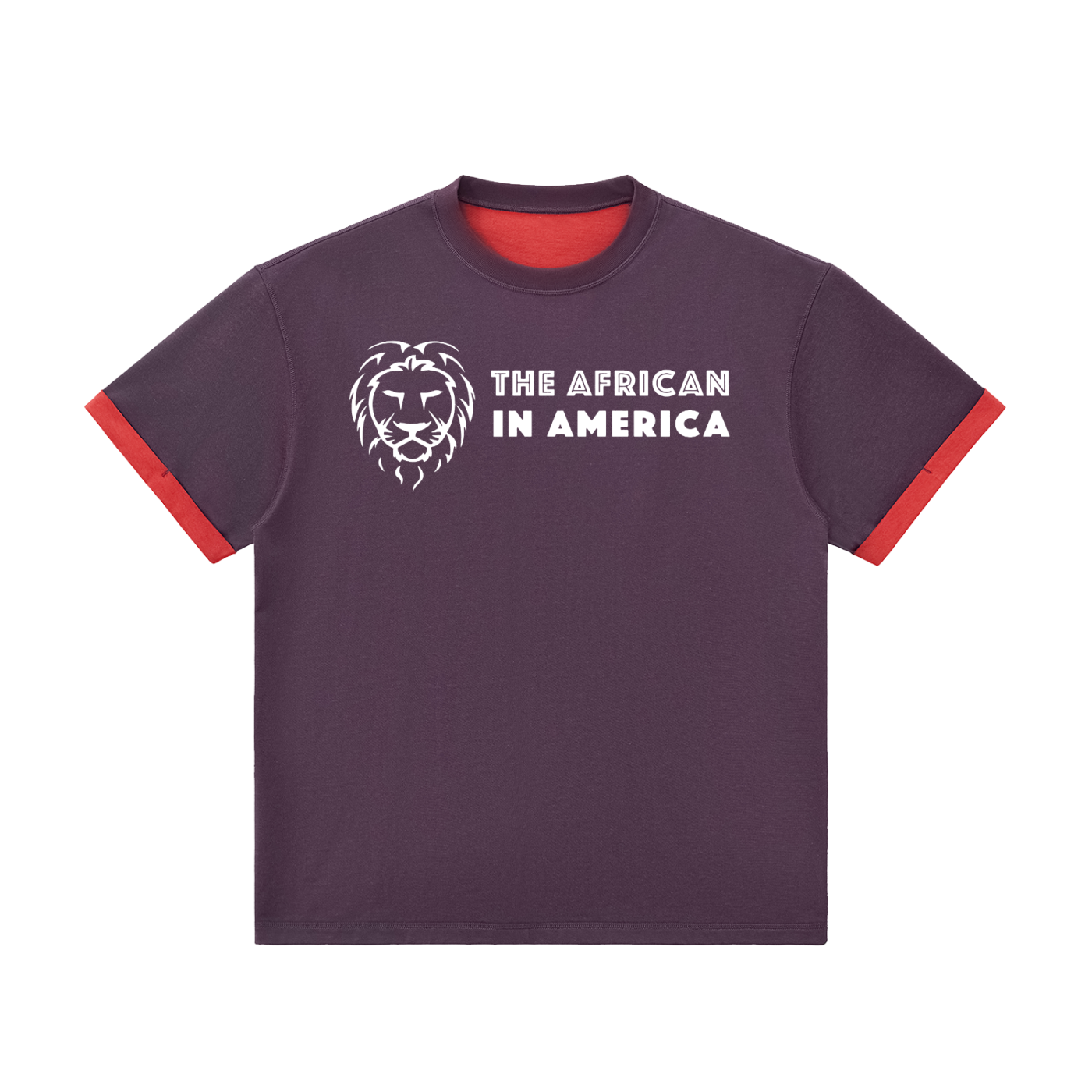 Contrast Cuff Streetwear T-Shirt – Premium Cotton Blend Unisex Tee