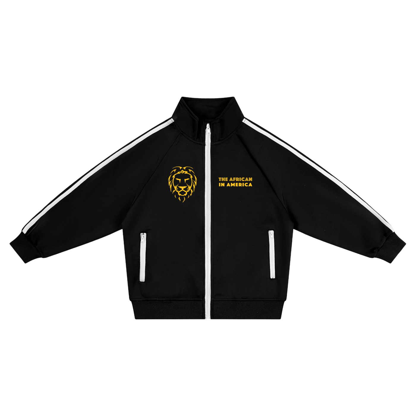 Kids Contrast Tape Coach Jacket – Sport Zip-Up Jacket for Boys & Girls