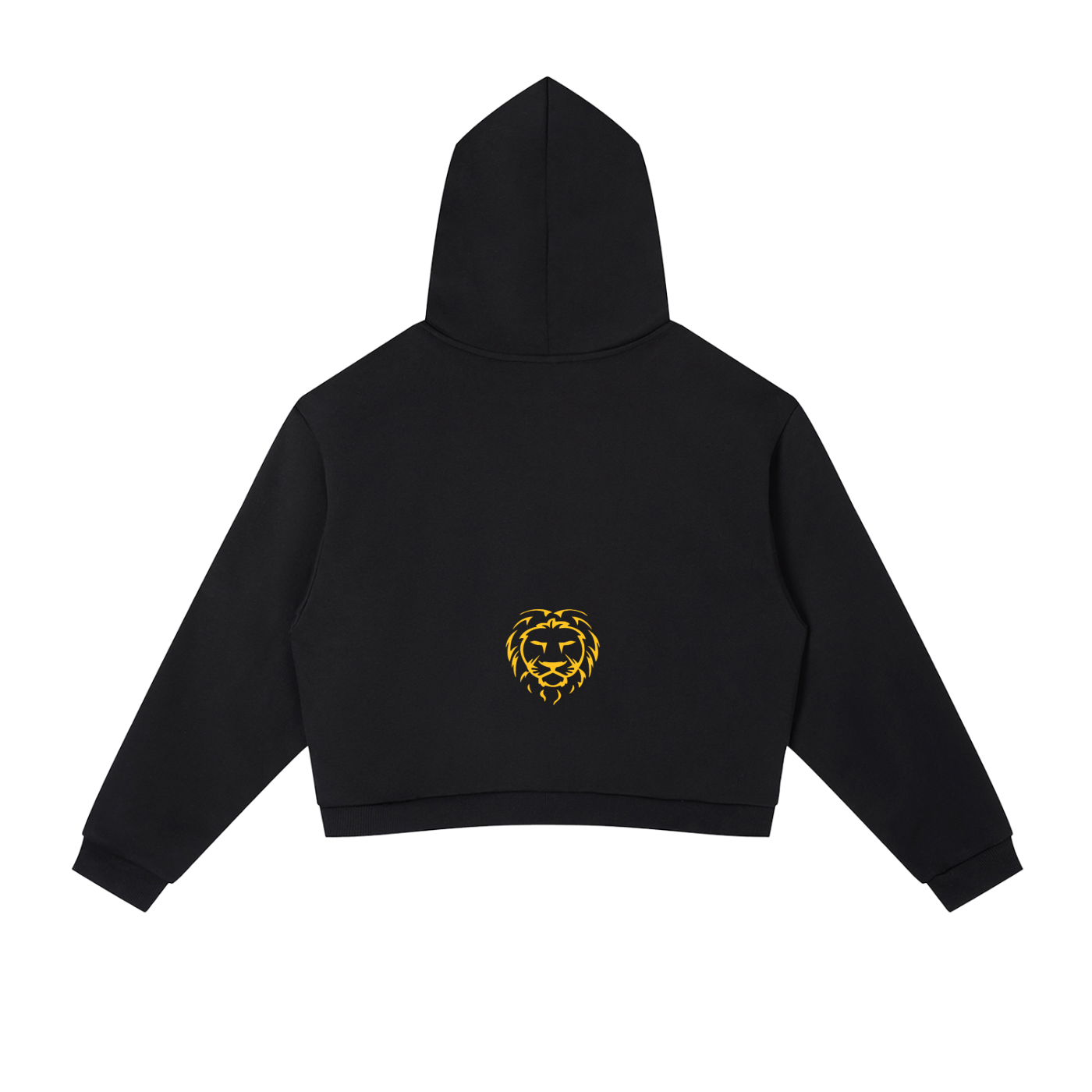 Cropped Hoodie Women – Contrast Side Stripe Cotton Streetwear Hoodie