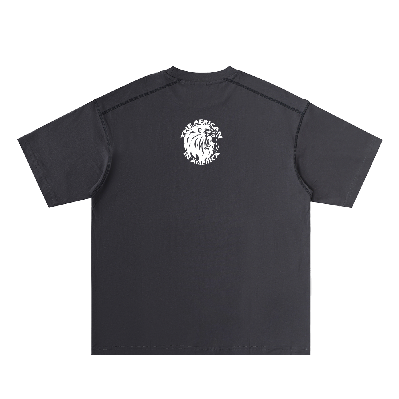 Oversized Contrast Stitch Cotton T-Shirt – Premium Unisex Essential