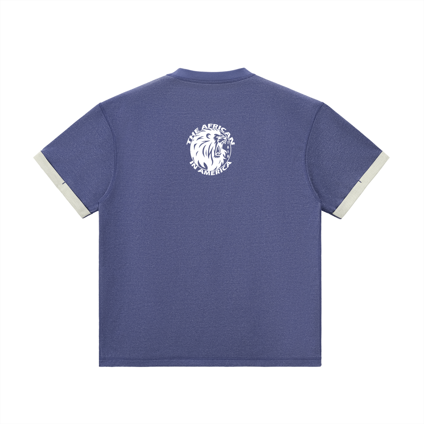 Contrast Cuff Streetwear T-Shirt – Premium Cotton Blend Unisex Tee