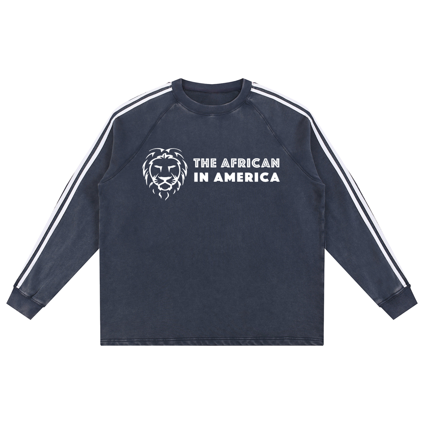 Snow Washed Oversized Sweatshirt – 360GSM Heavyweight Cotton Streetwear