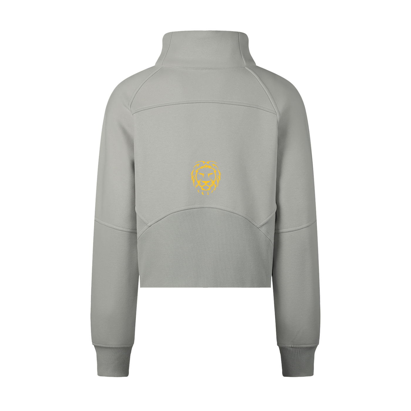 Cropped Half-Zip Sweatshirt