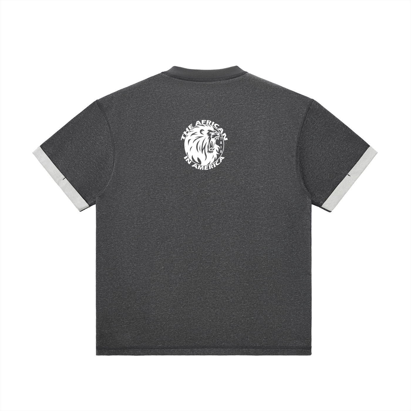 Contrast Cuff Cuffed T-Shirt