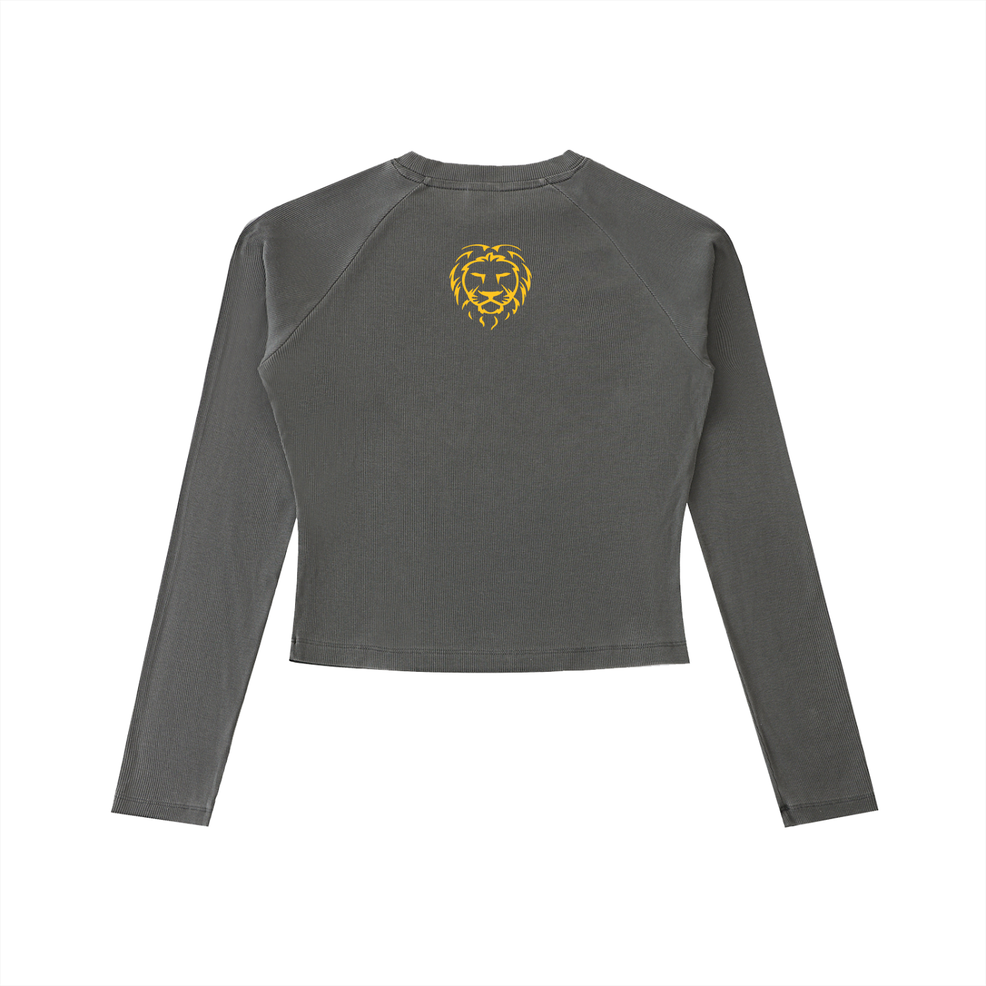 Women’s Washed Raglan Long Sleeve Slim Fit T-Shirt – Premium Stretch Cotton