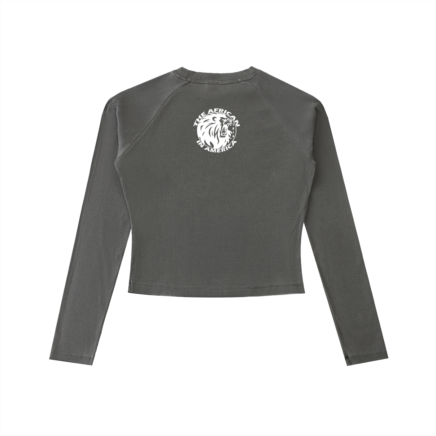 Women’s Washed Raglan Long Sleeve Slim Fit T-Shirt | Vintage Bodycon Cotton Blend Top