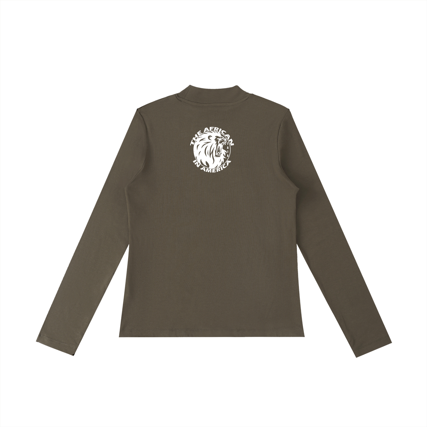 Women’s Slim Fit Mock Neck Long Sleeve Stretch Top