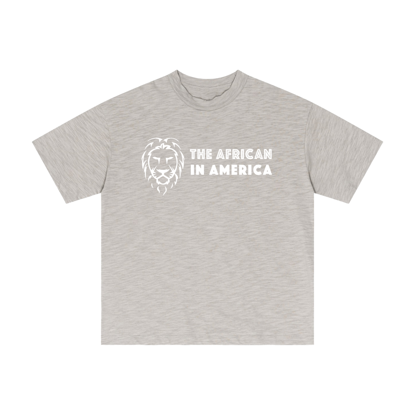 Unisex Lightweight Slub Cotton T-Shirt – Loose Fit Drop Shoulder Summer Essential