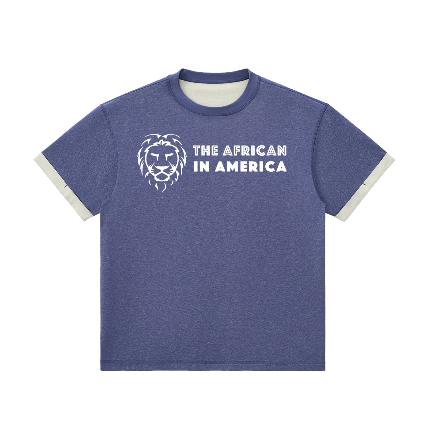 Contrast Cuff Streetwear T-Shirt – Premium Cotton Blend Unisex Tee