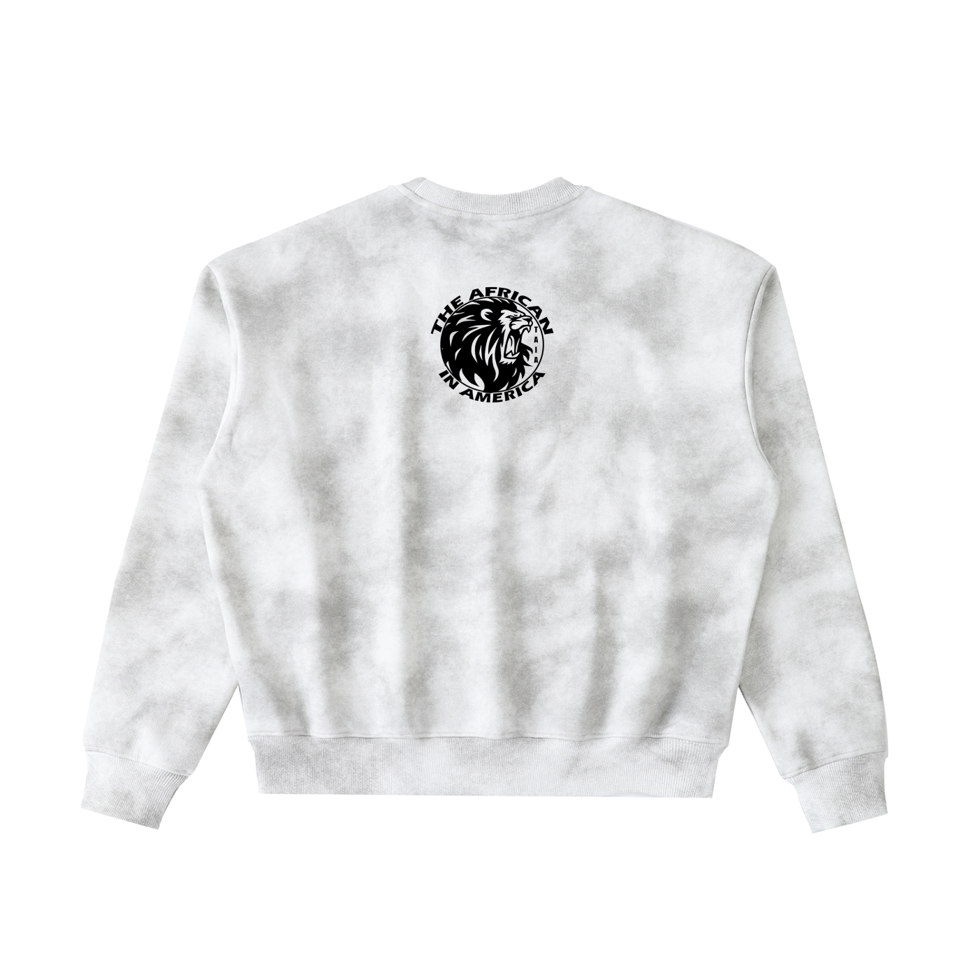 Dirty Washed Boxy Fleece Sweatshirt – 410GSM Heavyweight Vintage Streetwear