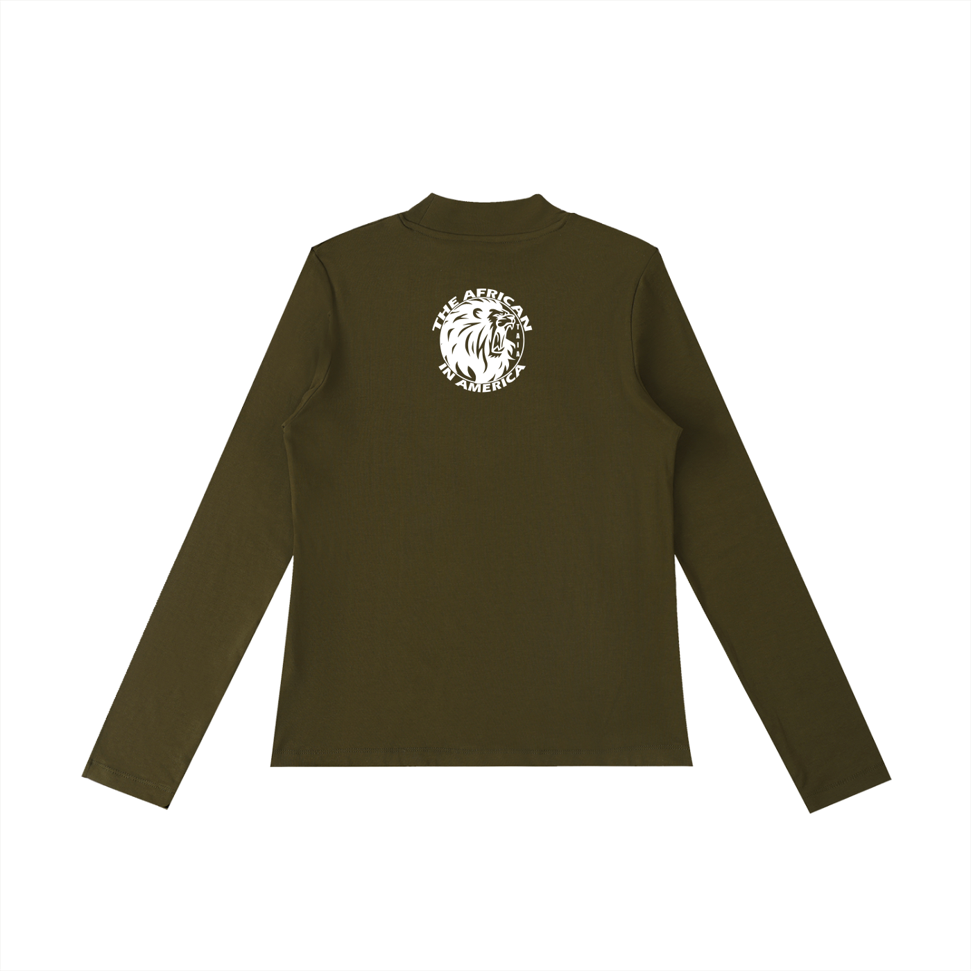 Women’s Slim Fit Mock Neck Long Sleeve Stretch Top