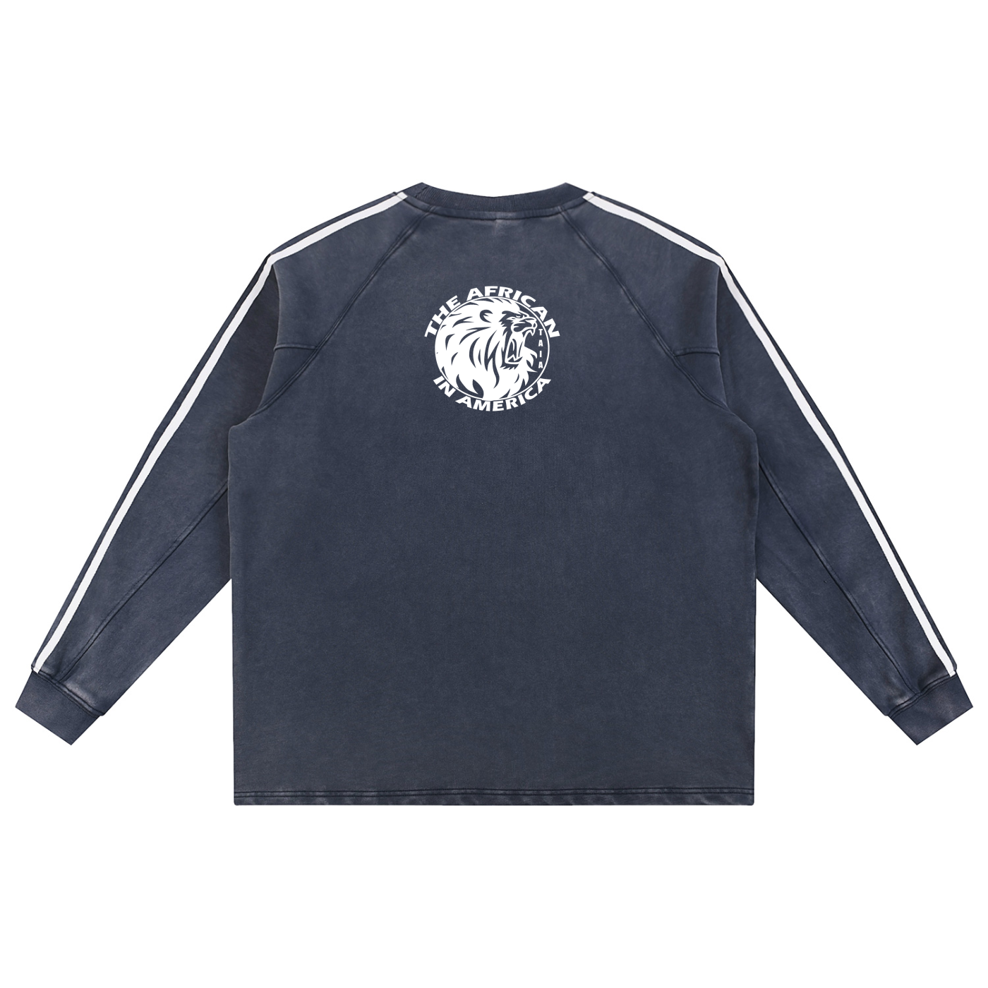 Snow Washed Oversized Sweatshirt – 360GSM Heavyweight Cotton Streetwear