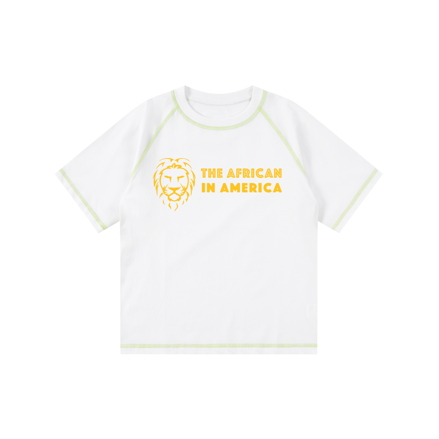 Premium Kids Contrast Stitch T-Shirt – Lightweight Cotton Summer Tee