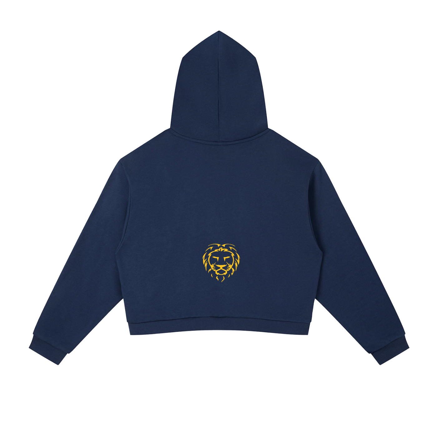 Cropped Hoodie Women – Contrast Side Stripe Cotton Streetwear Hoodie