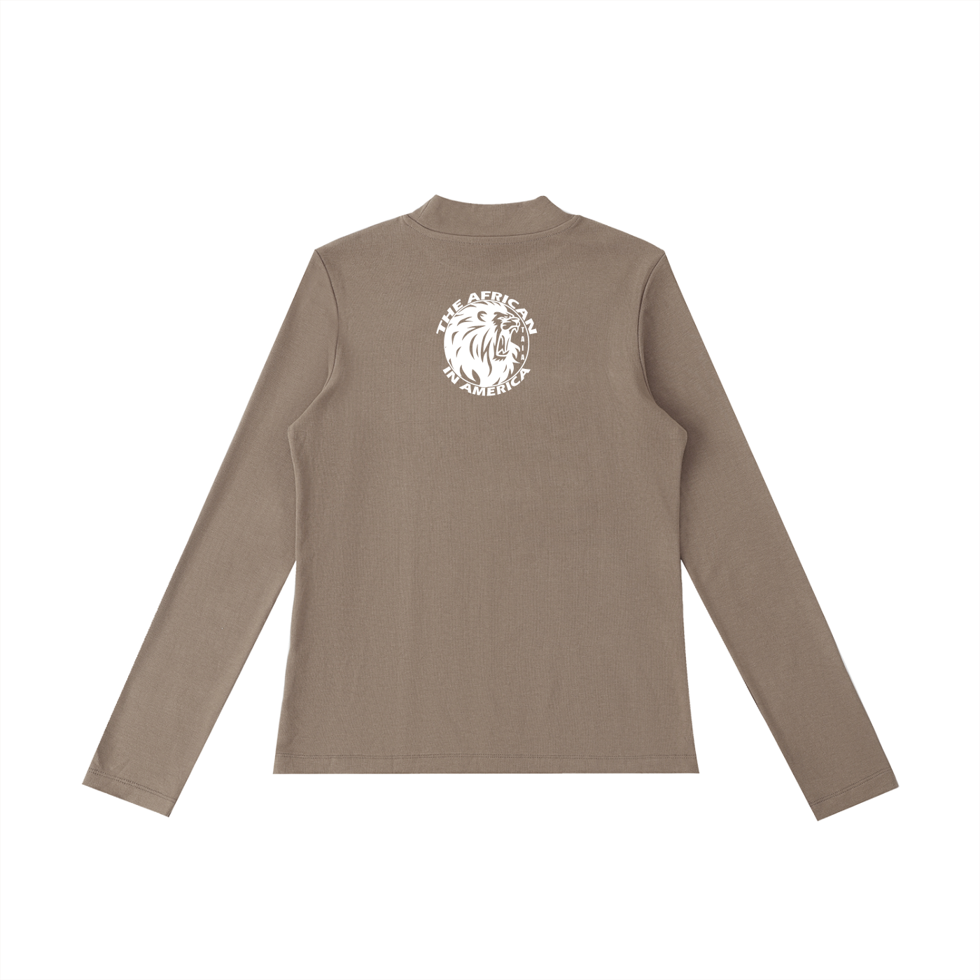 Women’s Slim Fit Mock Neck Long Sleeve Stretch Top