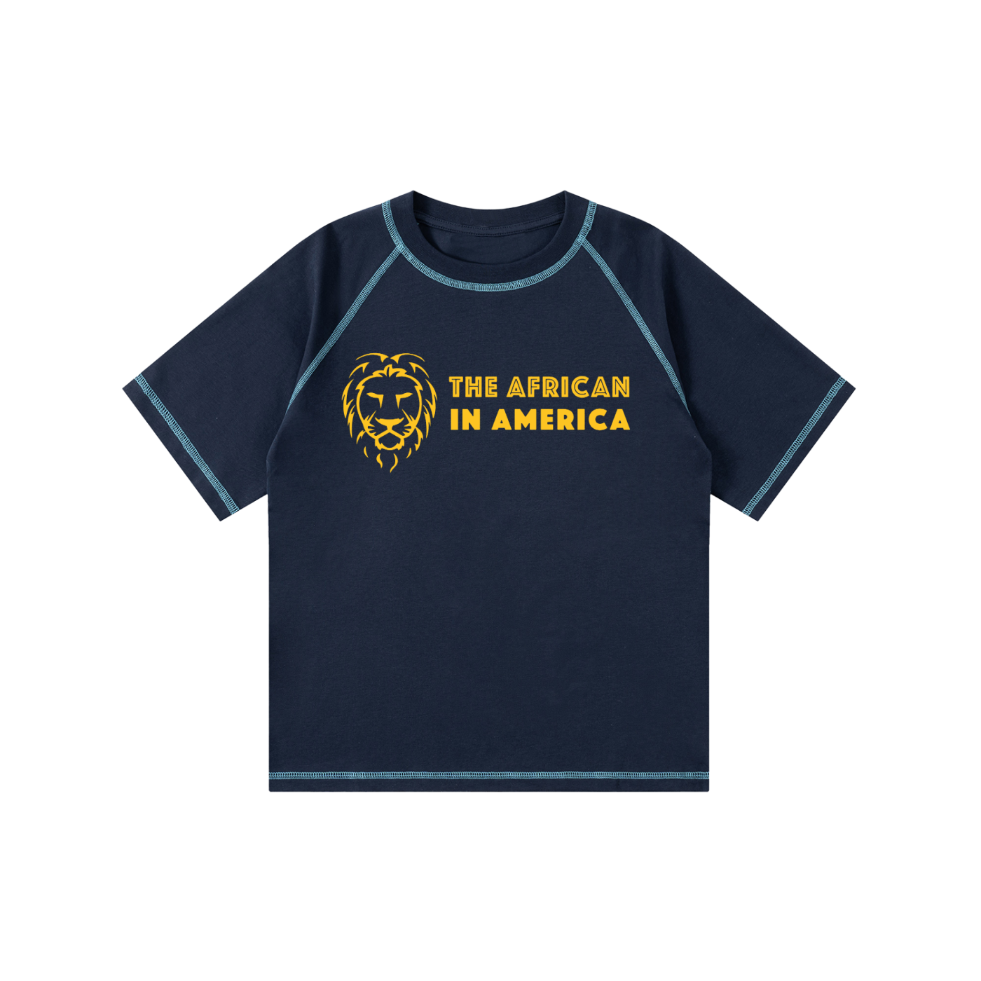 Premium Kids Contrast Stitch T-Shirt – Lightweight Cotton Summer Tee