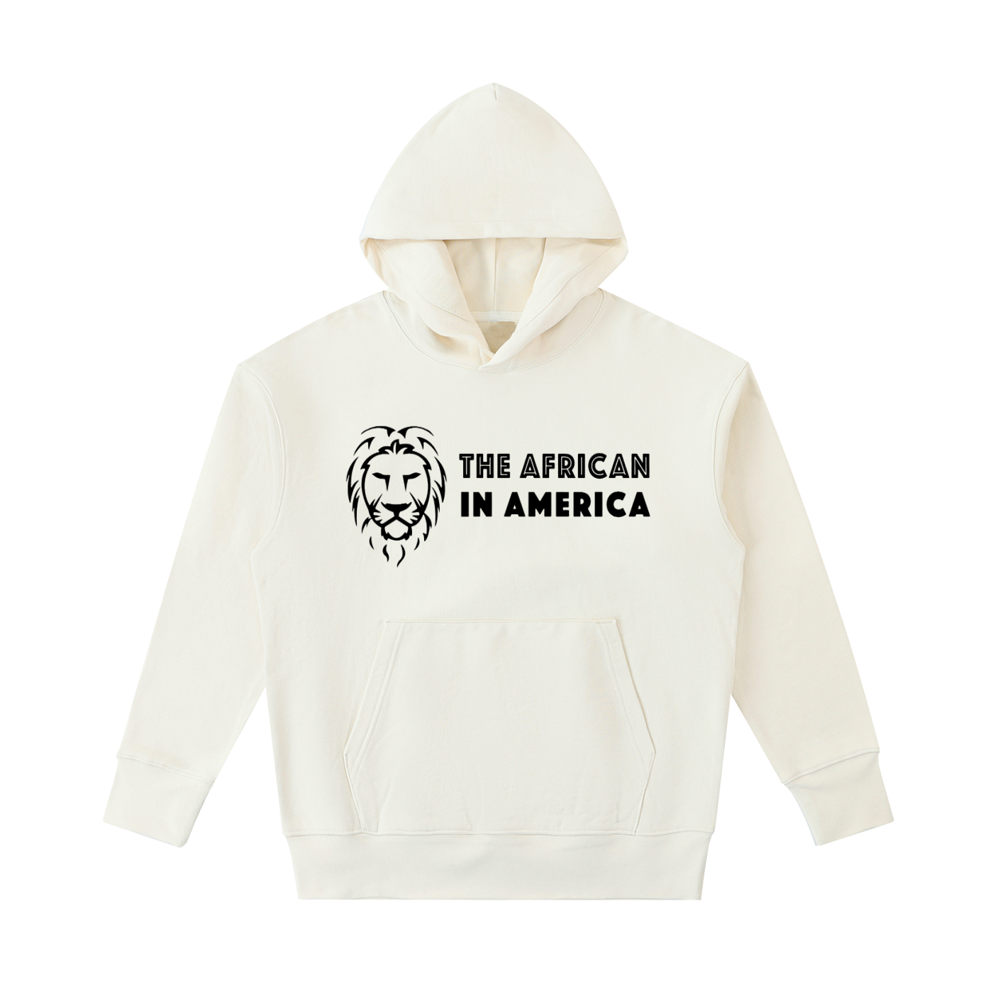 530GSM Heavyweight Cotton Hoodie – Oversized Unisex Winter Streetwear