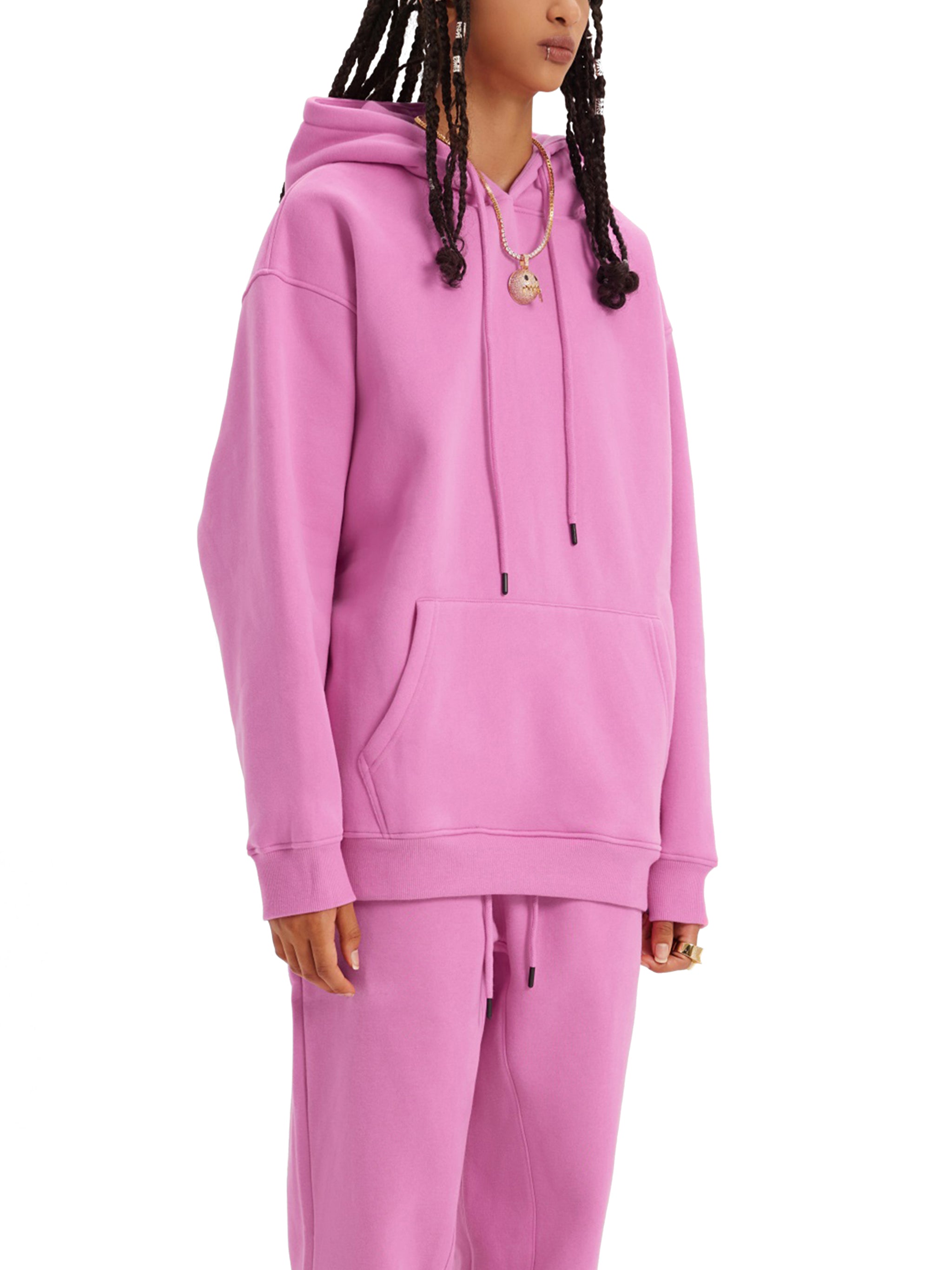 Heavyweight 350 GSM Fleece Hoodie – Premium Unisex Streetwear Sweatshirt