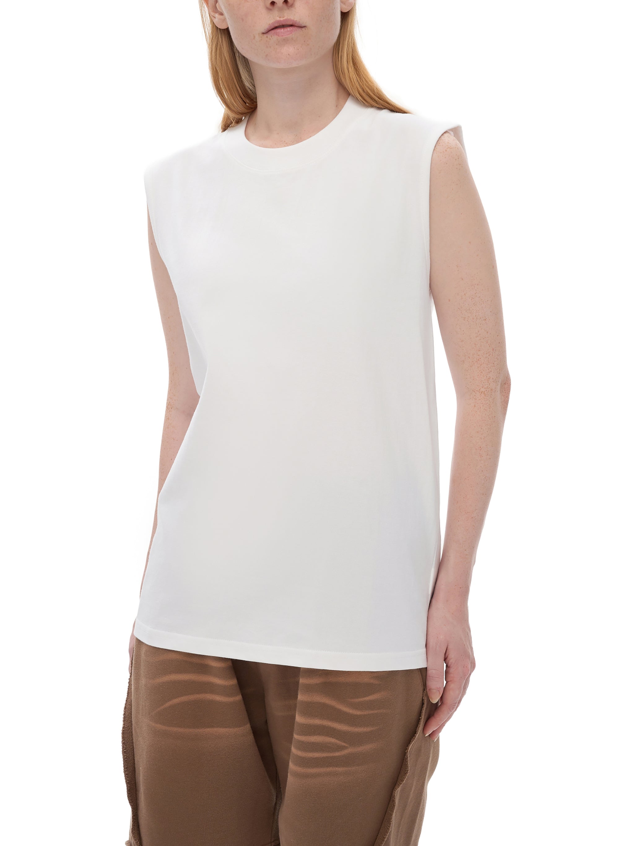 Men’s Sleeveless Cotton Tank Top – Loose Fit Lightweight Summer Shirt