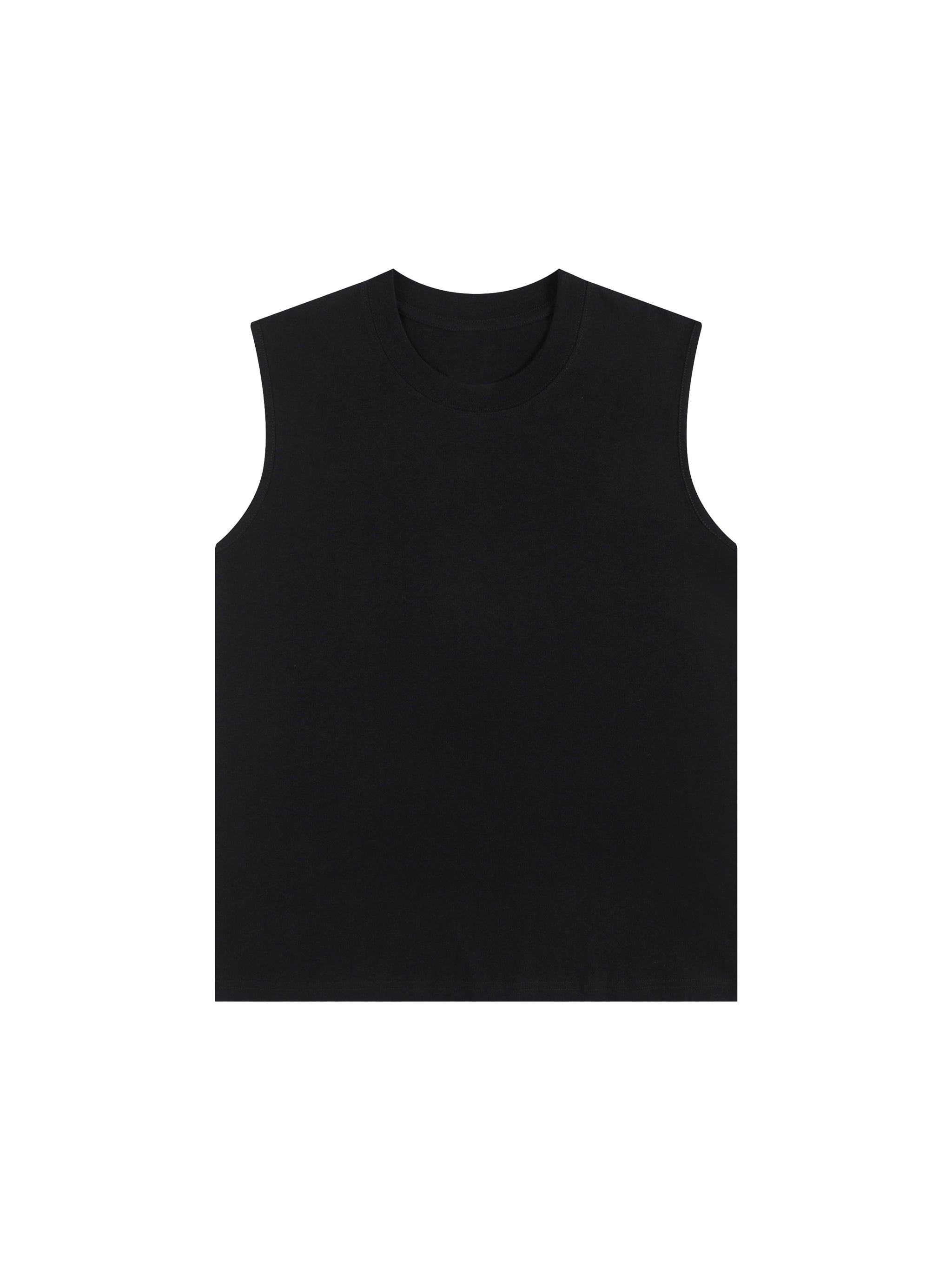 Men’s Sleeveless Cotton Tank Top – Lightweight Loose Fit Summer Essential