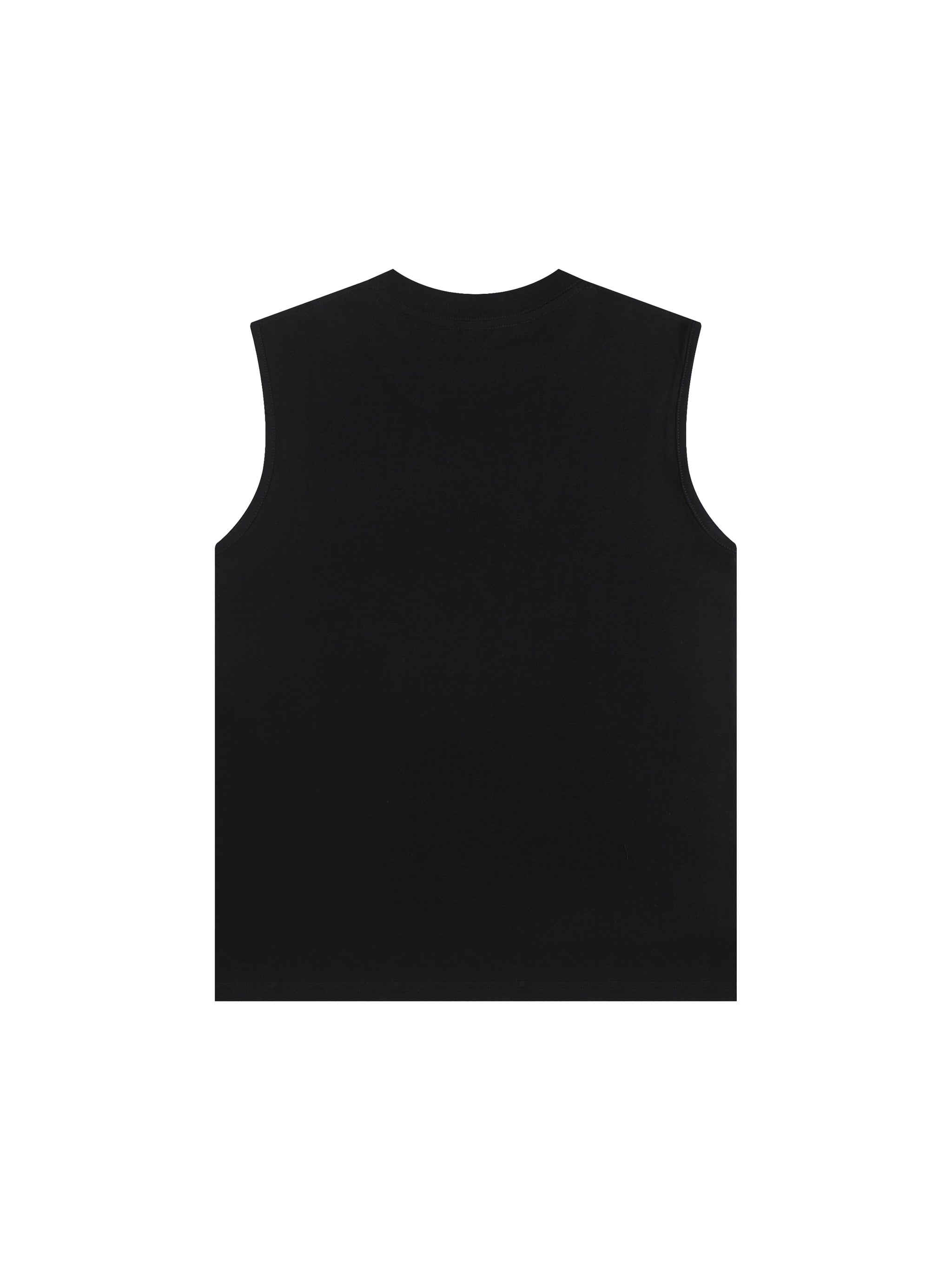 Men’s Sleeveless Cotton Tank Top – Lightweight Loose Fit Summer Essential