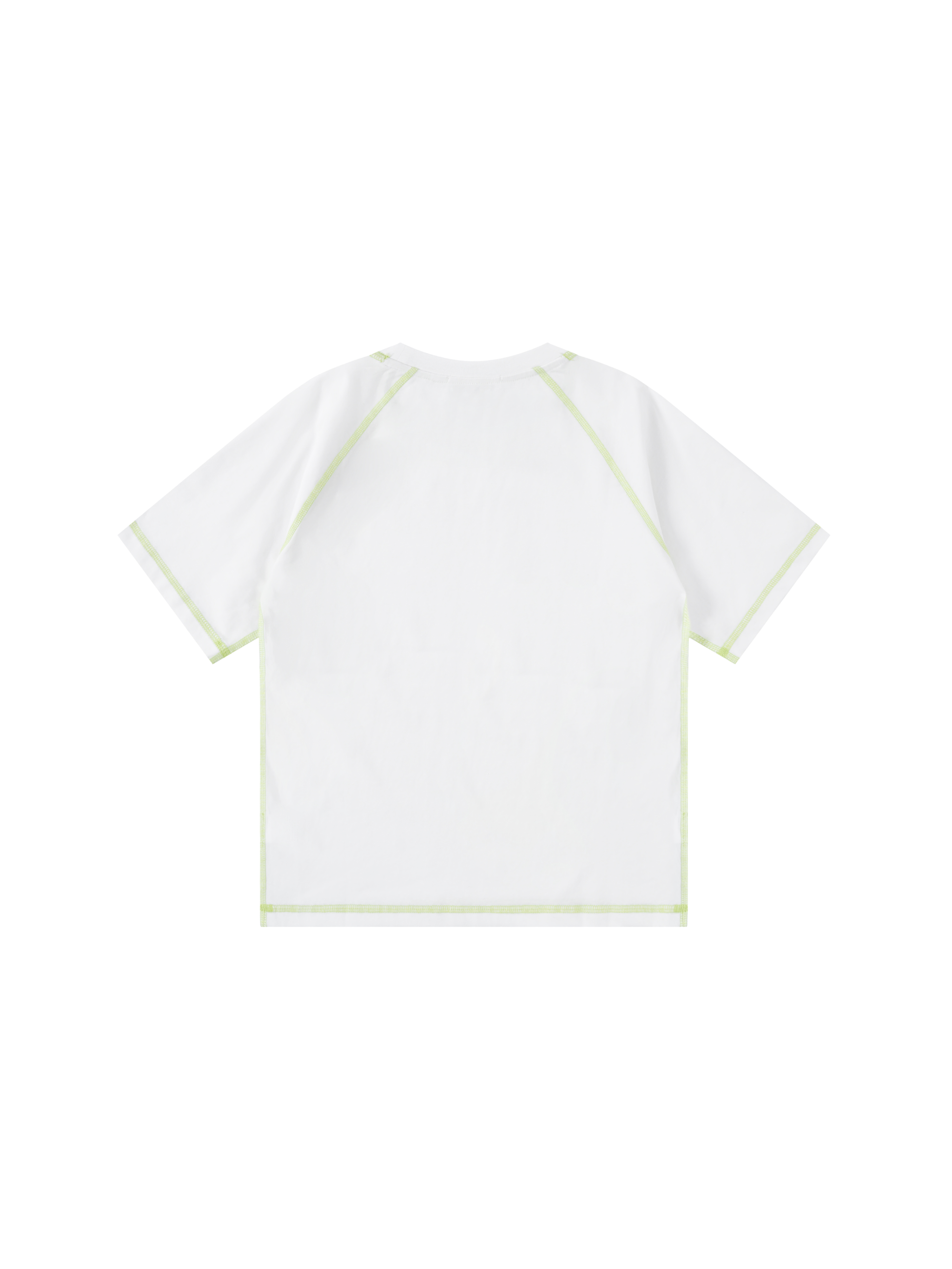 Kids Contrast Stitch T-Shirt – Lightweight Summer Cotton Blend Tee