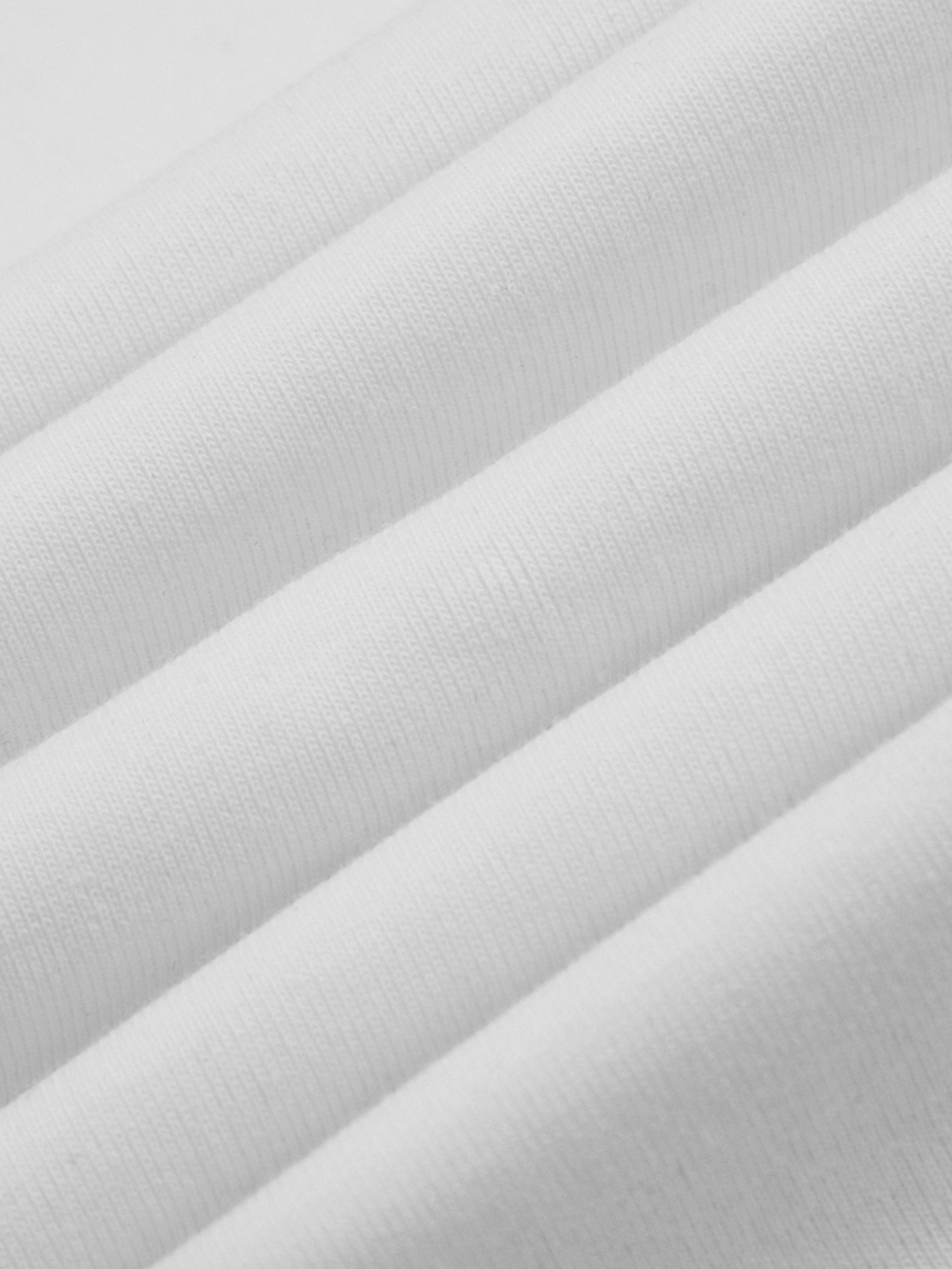 Contrast Ribbed Crewneck T-Shirt – Athletic Stretch Fit