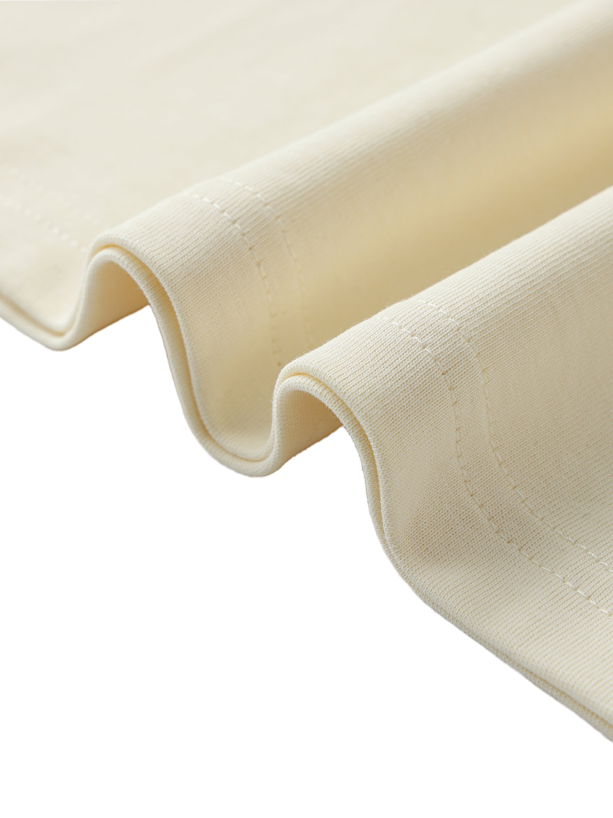 Oversized Contrast Stitch Cotton T-Shirt – Premium Unisex Essential