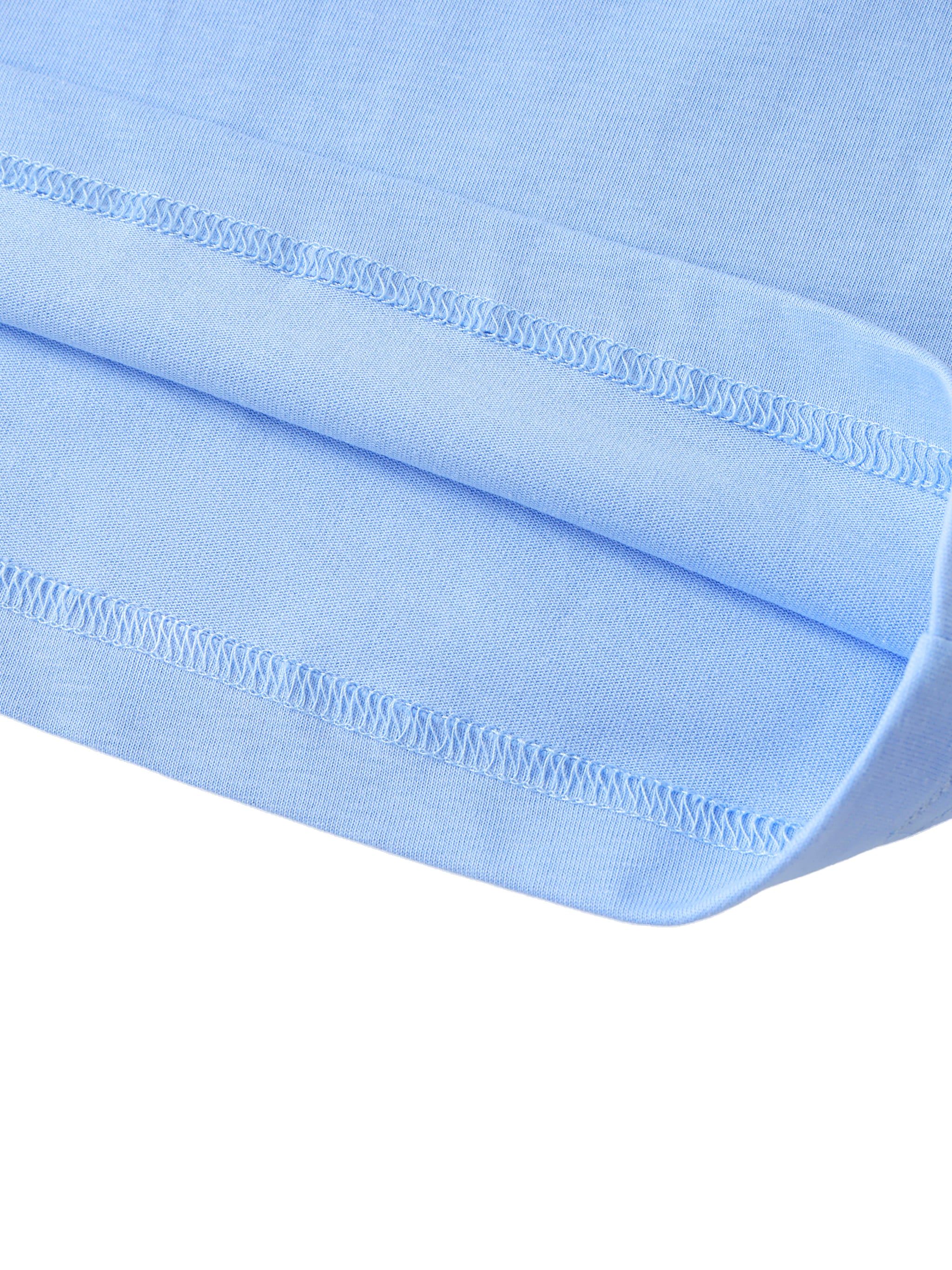 Contrast Tape Crewneck T-Shirt – Premium Cotton Athletic Streetwear Tee