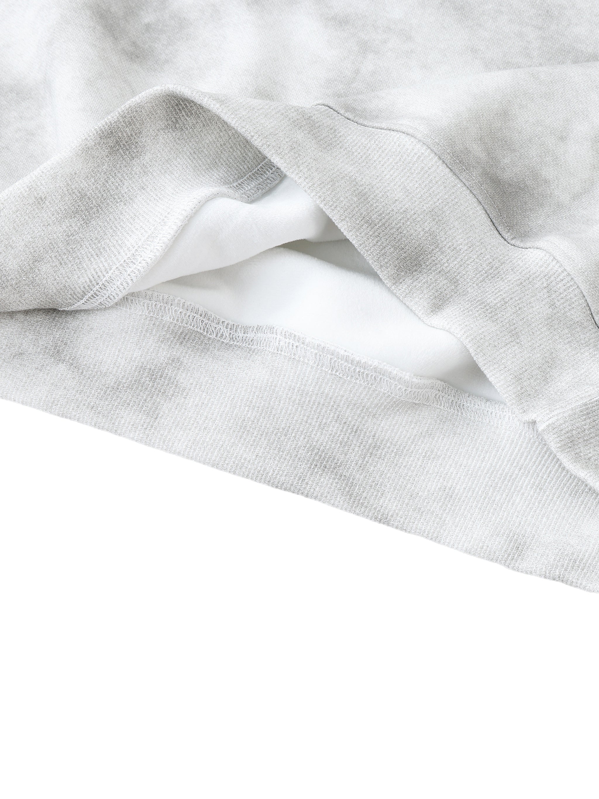 Dirty Washed Boxy Fleece Sweatshirt – 410GSM Heavyweight Vintage Streetwear