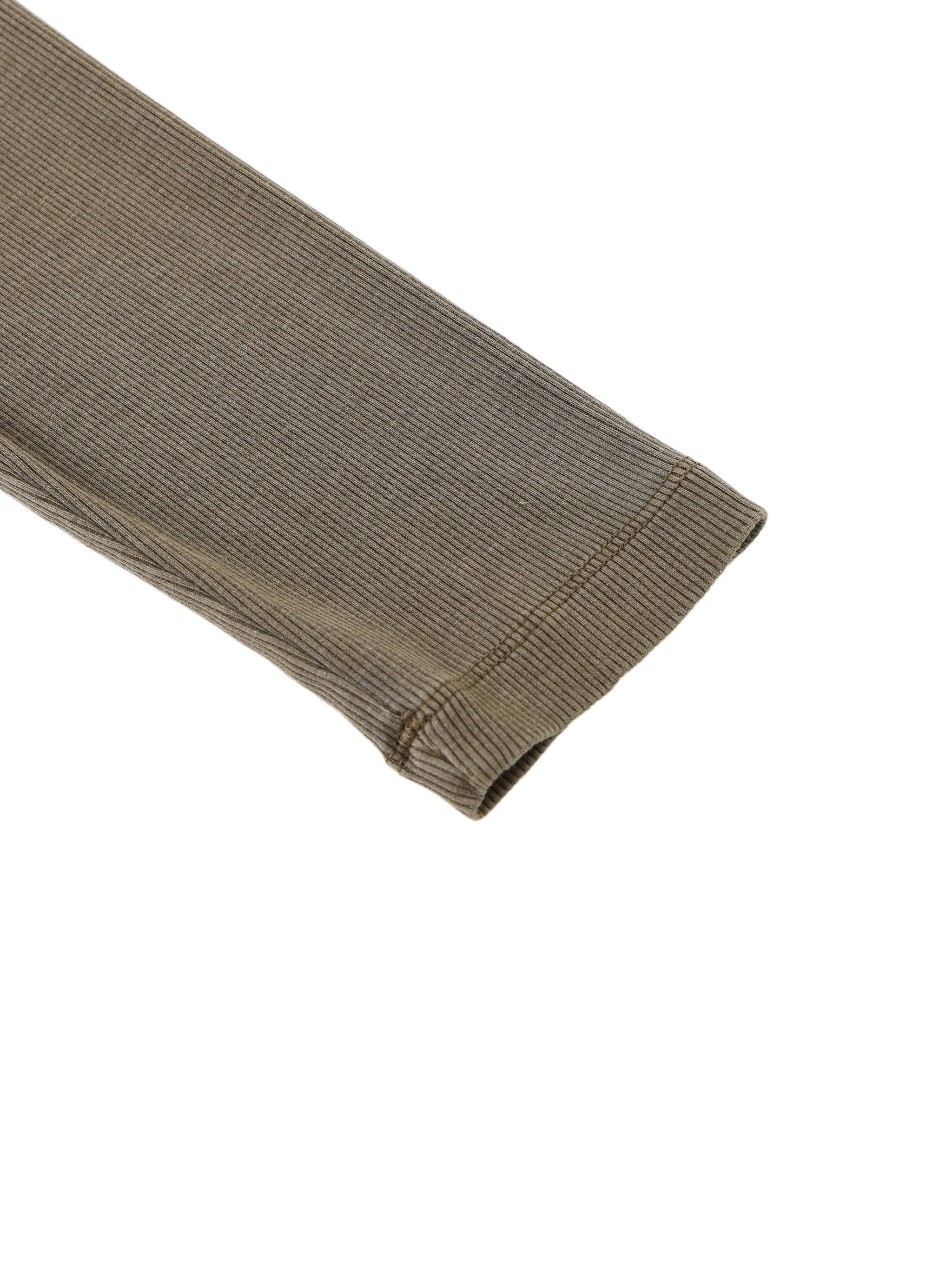 Women’s Washed Raglan Long Sleeve Slim Fit T-Shirt – Premium Stretch Cotton