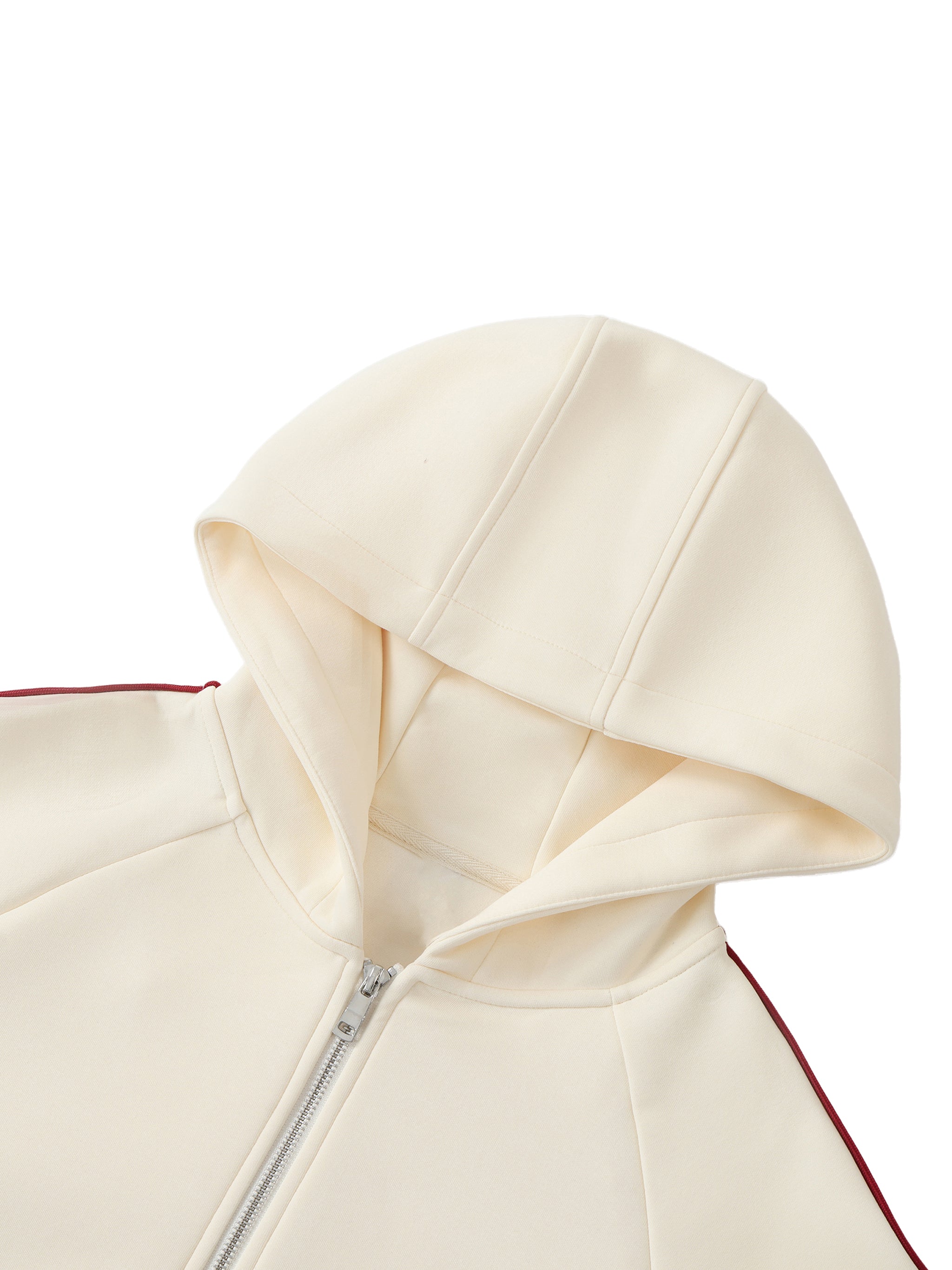 Zip Up Hoodie Men – Heavyweight Raglan Sleeve Fleece Jacket