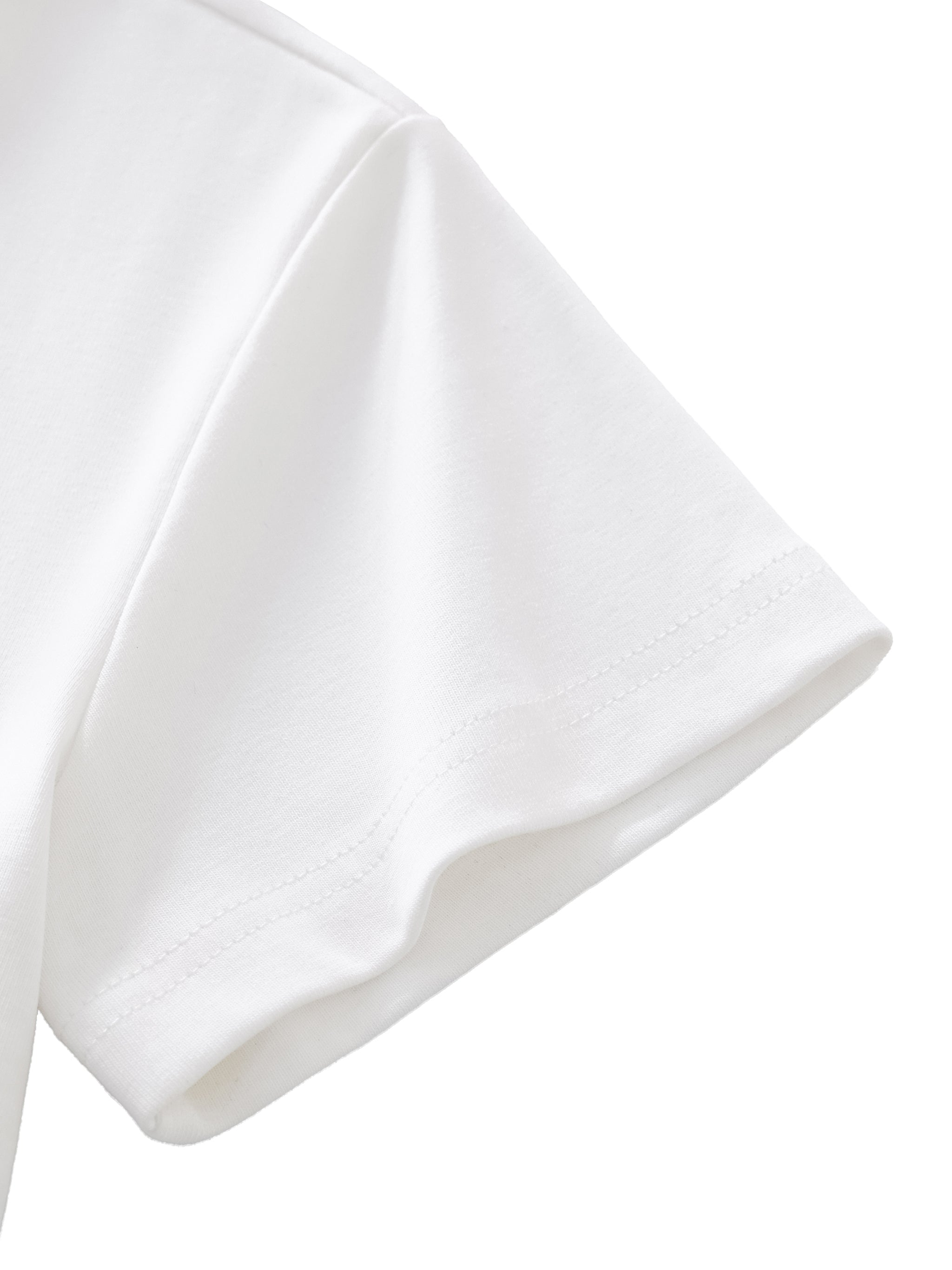 Women’s Bodycon Cotton Stretch T-Shirt – Premium Fitted Crewneck