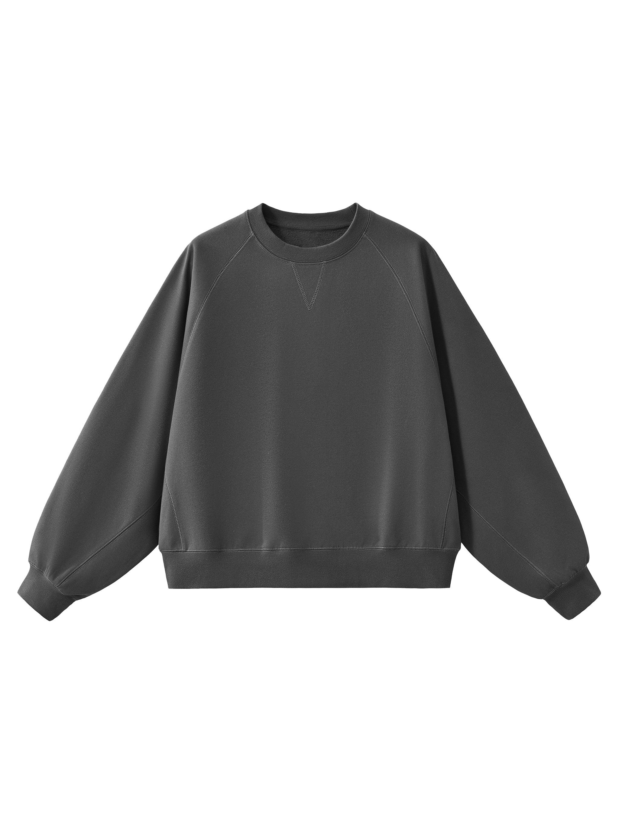 420GSM Heavyweight Boxy Sweatshirt – Premium Dolman Sleeve Streetwear