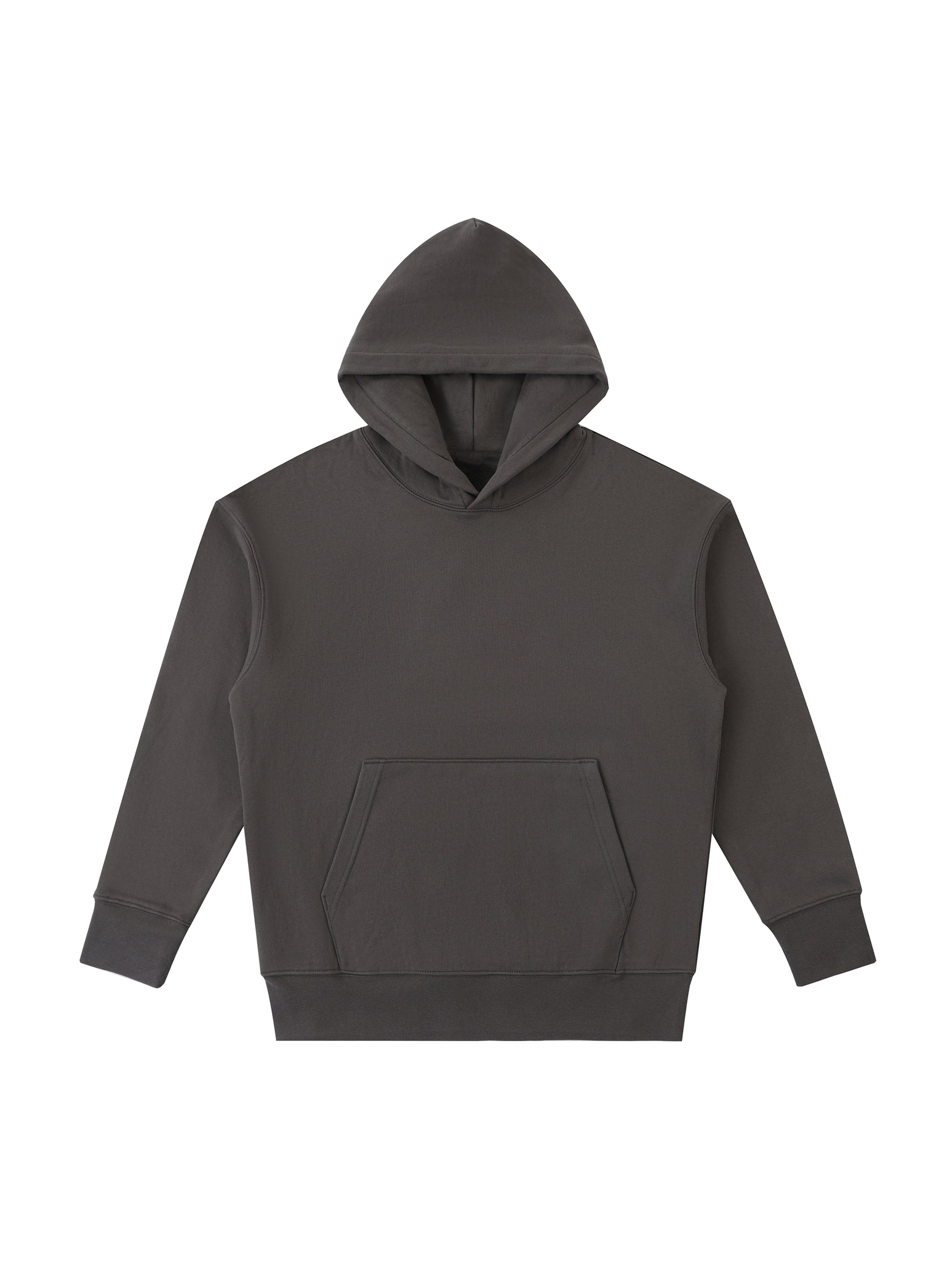 530GSM Heavyweight Cotton Hoodie – Oversized Unisex Winter Streetwear