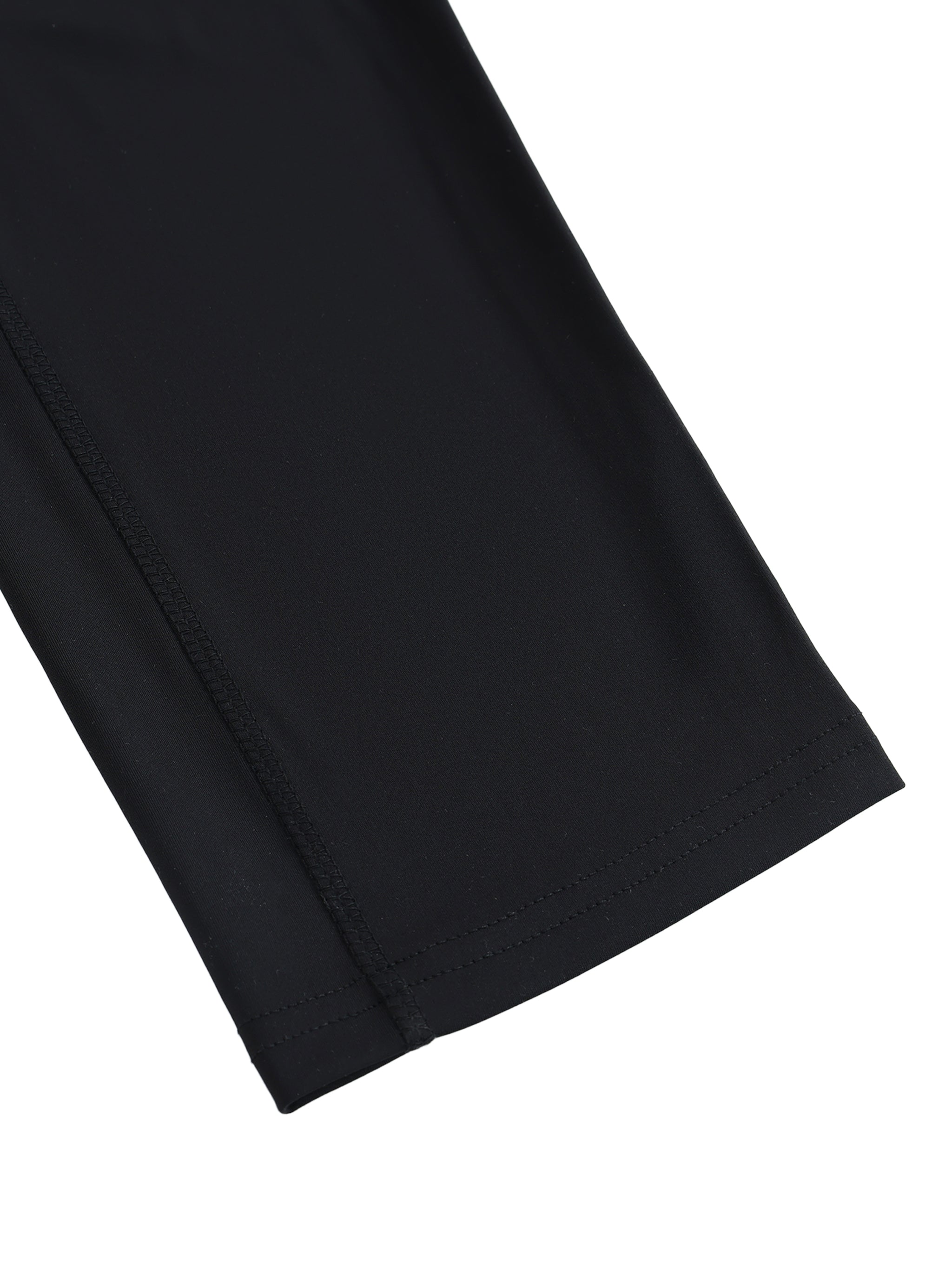 Black Side Stripe Running Pants – Lightweight Athletic Joggers