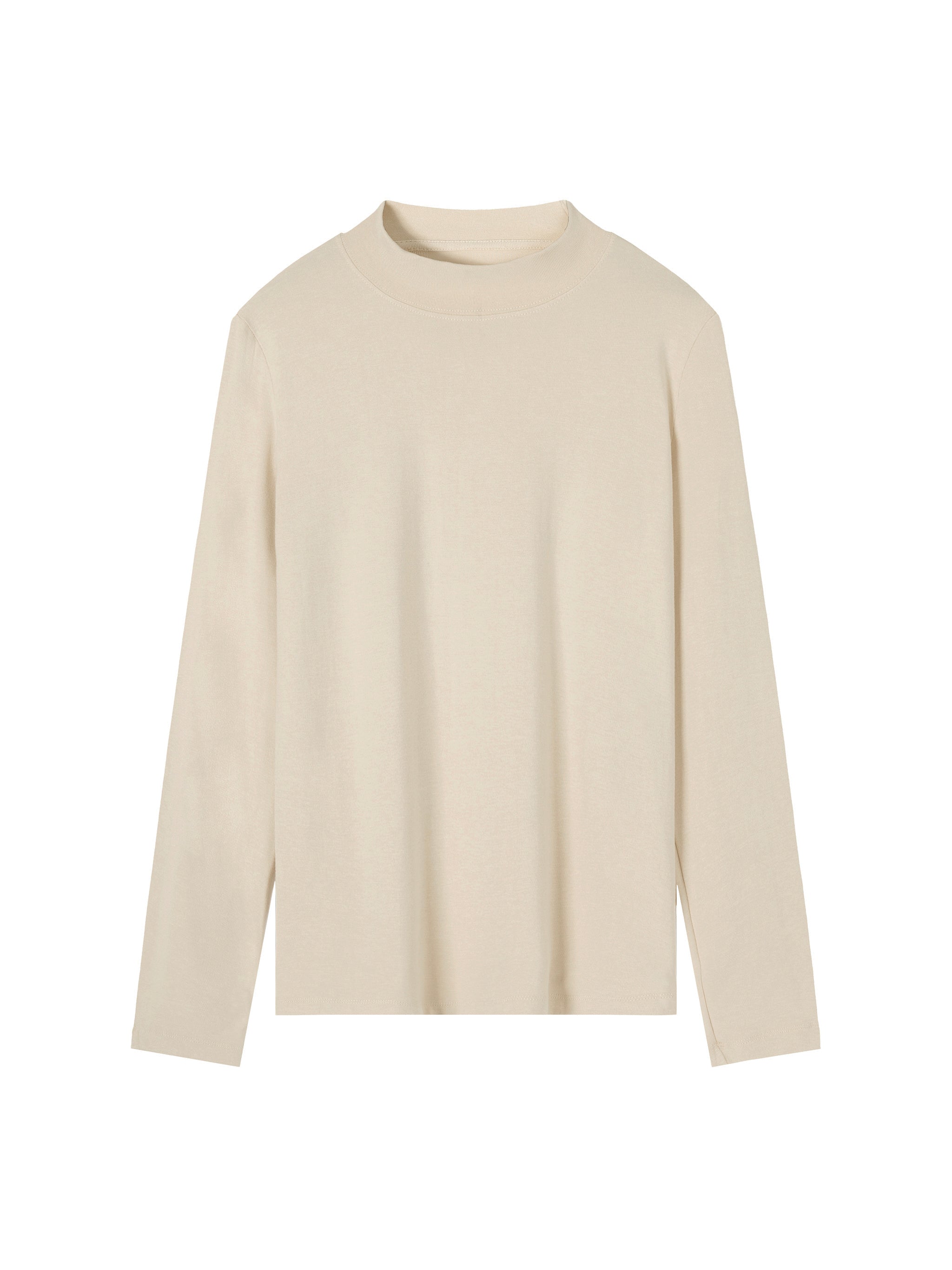 Women’s Slim Fit Mock Neck Long Sleeve Stretch Top