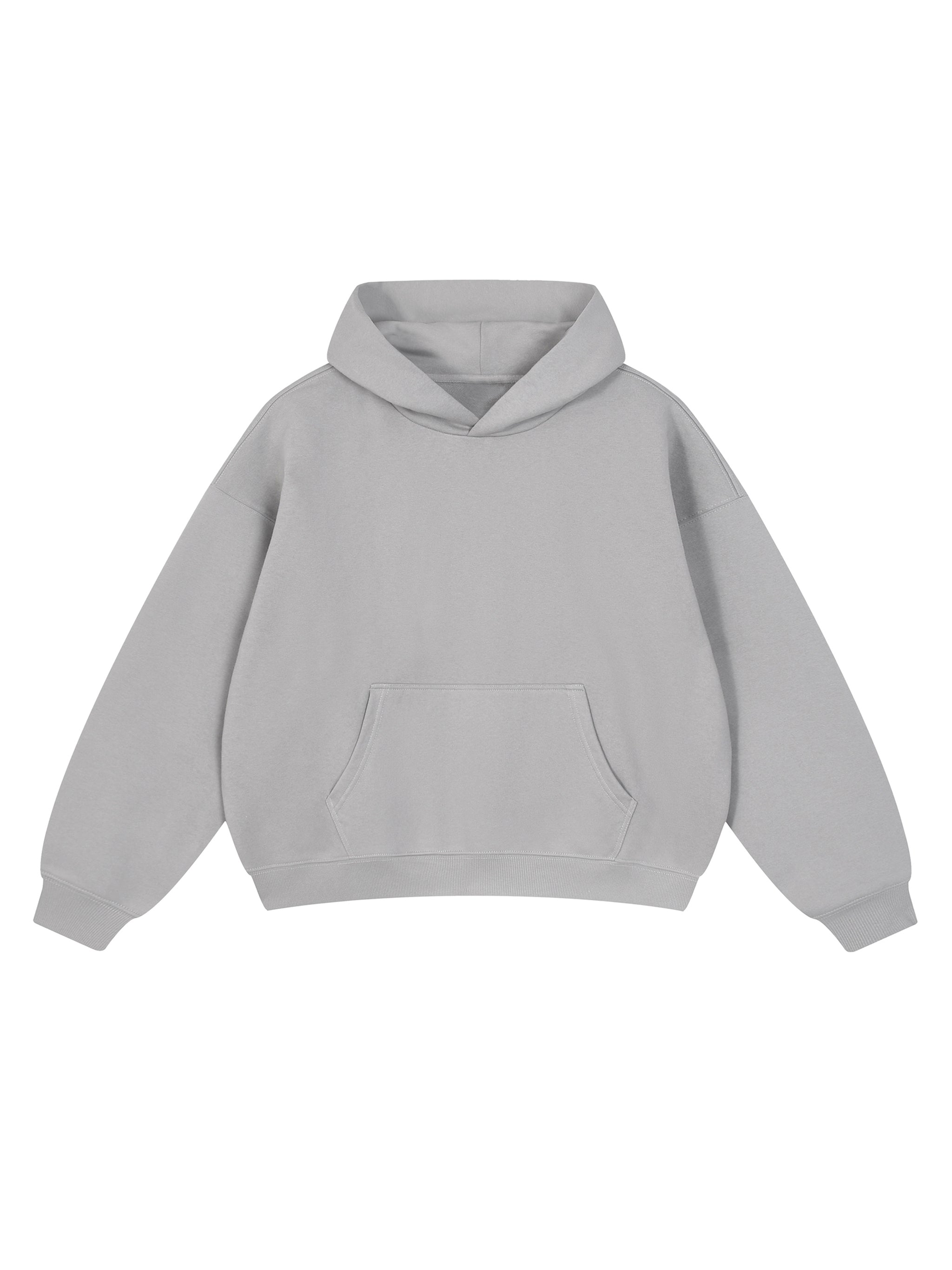 Unisex Heavyweight Oversized Hoodie – 430GSM Boxy Drop Shoulder Streetwear Pullover